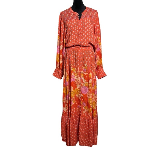 Spell Yellow Rose Maxi Dress in Desert Rose Boho — Size Large - Picture 4 of 15